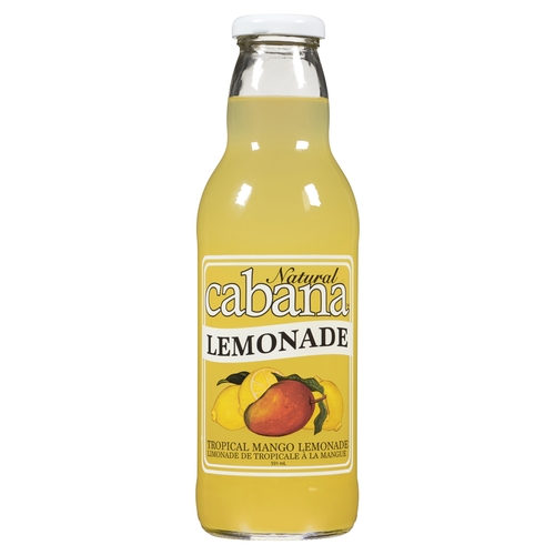 Cabana Natural Lemonade - Tropical Mango 591ml, 1 Each