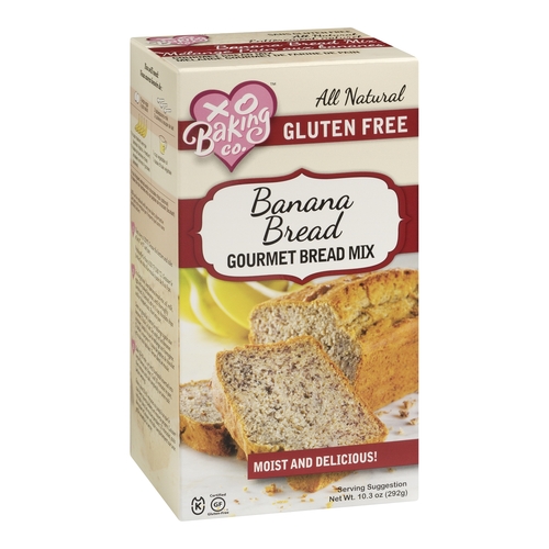 XO Baking Co. - Gourmet Banana Bread Mix -  Gluten Free 292g, 1 Each