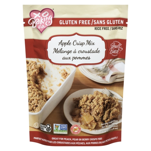 XO Baking Co. - Small Batch Apple Crisp Mix - Gluten Free 227g