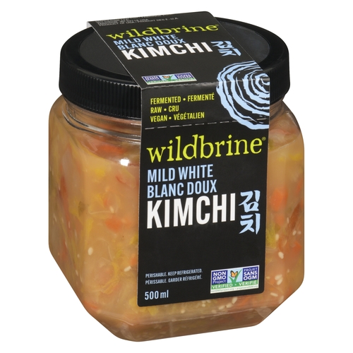 Wildbrine Kimchi - Mild White 500ml, 1 Each