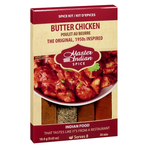 Master Indian Spice Kit - Butter Chicken 18g, 1 Each