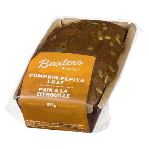 Baxter's Bakery - Loaf - Pumpkin Pepita 575g, 1 Each