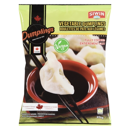 Siwin - Dumplings - Vegetable • Vegan 454g, 1 Each