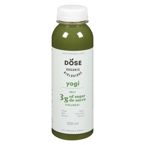 Dose - Organic Cold Pressed Juice - Yogi 300ml, 1 Each