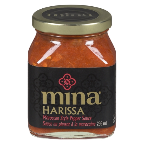 Mina Harissa Moroccan Style Pepper Sauce - Spicy 296ml, 1 Each