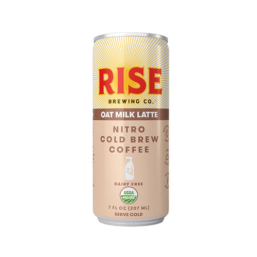 Rise Brewing Co. - Nitro Cold Brew Coffee - Oat Milk Latte 207ml, 1 Each