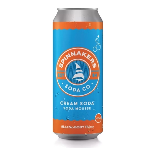 Spinnakers Soda Co - Cream Soda 473ml, 1 Each