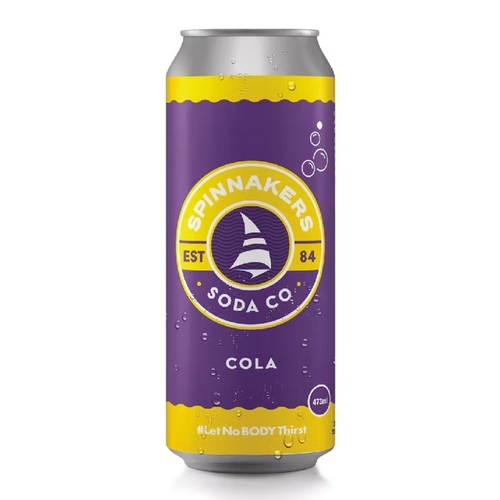 Spinnakers Soda Co - Cola 4/473ml, 1 Each