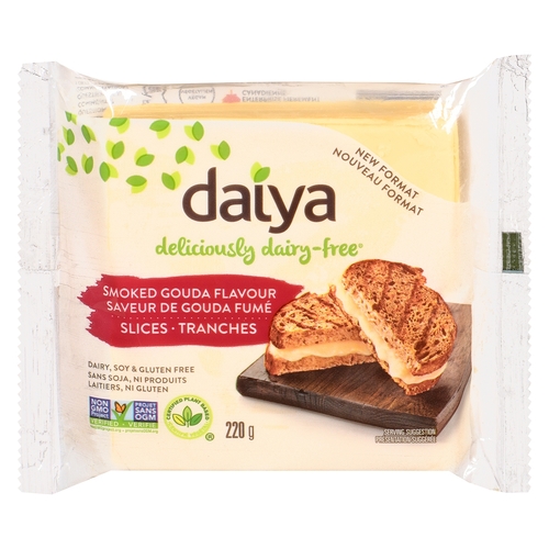 Daiya - Dairy-Free Slices - Smoked Gouda Style 220g, 1 Each