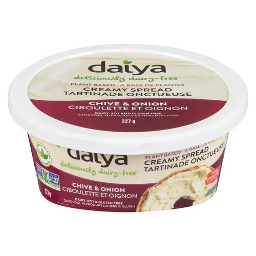 Daiya - Plant Based Creamy Spread - Chive & Onion 227g, 1 Each