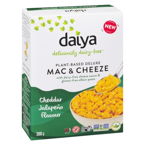 Daiya - Dairy-Free Deluxe Cheezy Mac - Cheddar Jalapeño Style 300g, 1 Each