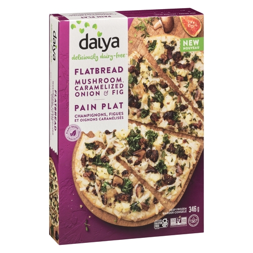 Daiya - Flatbread - Mushroom, Caramelized Onion & Fig 346g, 1 Each