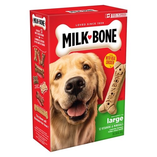 Milk-Bone - Dog Snacks - Large Biscuits For Dogs 23 -45 kg 900g, 1 Each