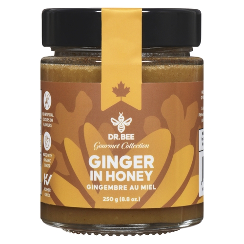 Dr. Bee - Ginger in Honey 250g, 1 Each