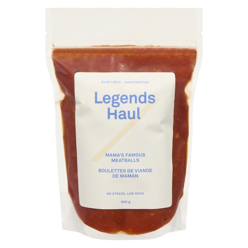 Legends Haul - Mama's Famous Meatballs 650g, 1 Each