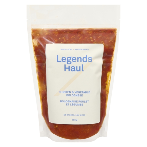 Legends Haul - Chicken & Vegetable Bolognese 700g, 1 Each