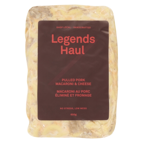Legends Haul - Pulled Pork Macaroni & Cheese 650g, 1 Each