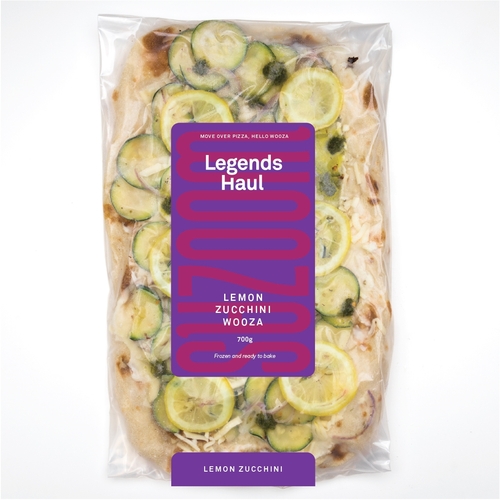 WOOZAS LEMON ZUCCHINI PIZZA 700g