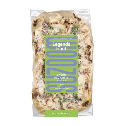WOOZAS BACON BECHAMEL PIZZA 575g, 1 Each