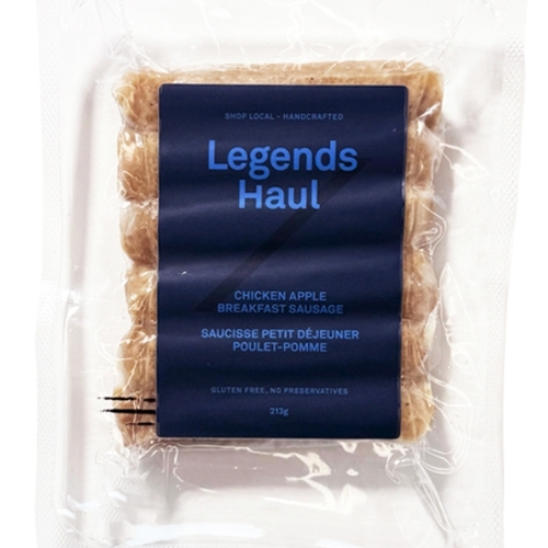 Legends Haul - Breakfast Sausages - Chicken Apple 213g
