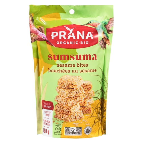 Prana - Organic Sunsuma Sesame Bites 150g, 1 Each