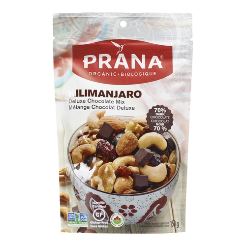 Prana - Organic Kilimanjaro Deluxe Chocolate Mix 150g, 1 Each