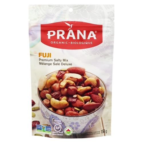 Prana - Organic Fuji Premium Salty Mix 150g, 1 Each