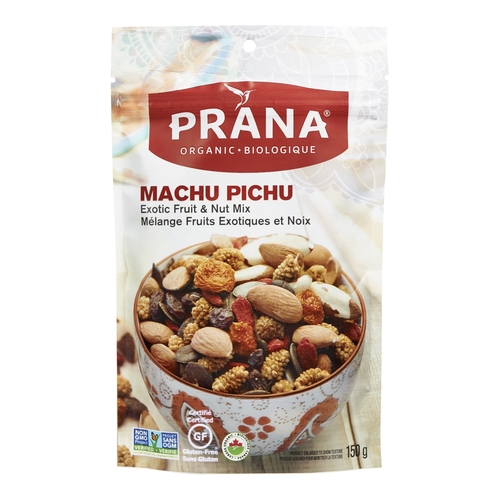 Prana - Organic Machu Pichu Exotic Fruit & Nut Mix 150g, 1 Each