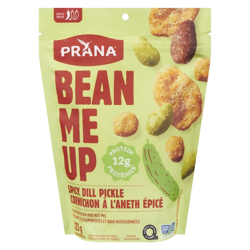 Prana - Bean Me Up Flavoured Bean and Nut Mix - Spicy Dill Pickle 325g, 1 Each