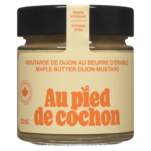 Au Pied de Cochon - Maple Butter Dijon Mustard 212ml