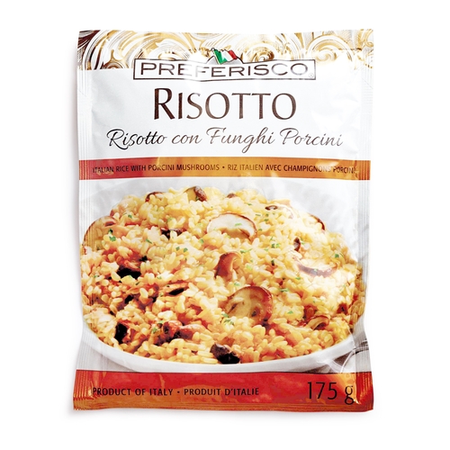 Preferisco - Risotto con Funghi Porcini - Italian Rice With Porcini Mushrooms 175g, 1 Each