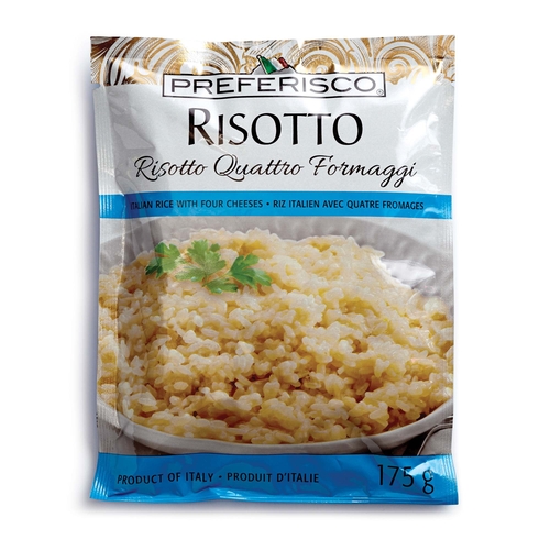 Preferisco - Risotto Quattro Formaggi - Italian Rice With Four Cheeses 175g, 1 Each