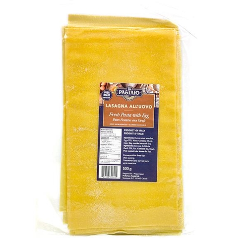 iL Pastaio - Lasagna Uovo Fresh Pasta with Egg 500g, 1 Each