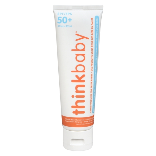 ThinkBaby - Mineral Based Sunscreen SPF50+ 89m, 1 Each