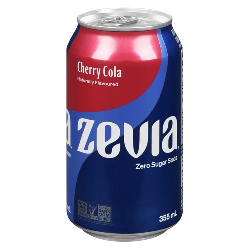 Zevia - Zero Calorie Soda - Cherry Cola 355ml, 1 Each