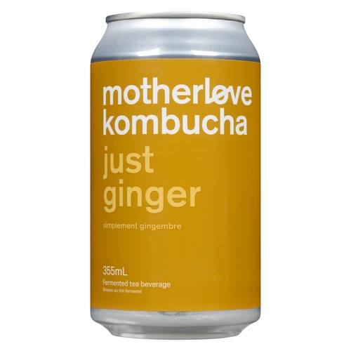 Motherlove - Kombucha - Just Ginger 355ml, 1 Each