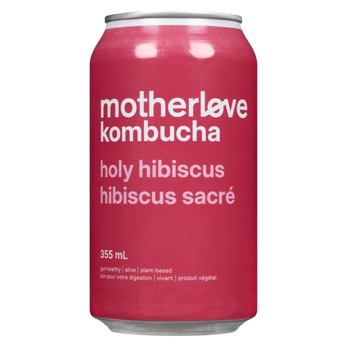 Motherlove - Kombucha - Holy Hibiscus 355ml, 1 Each