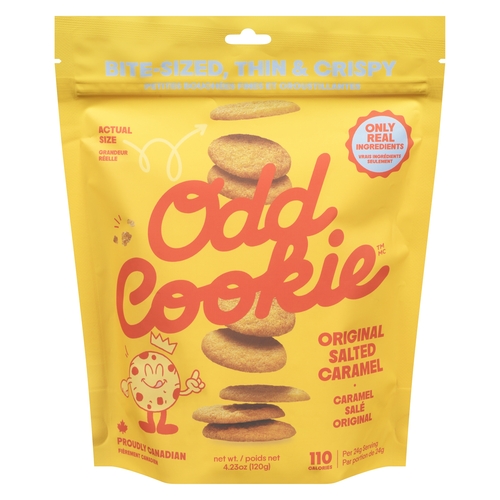 Odd Cookie - Original Salted Caramel 120g, 1 Each