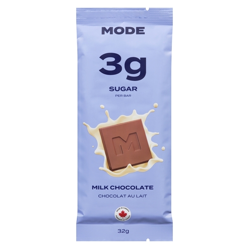 Mode Milk Chocolate - 3g Sugar per Bar 32g, 1 Each