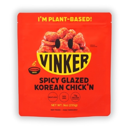 Vinker - Plant-Based Spicy Glazed Korean Chick’n 325g, 1 Each