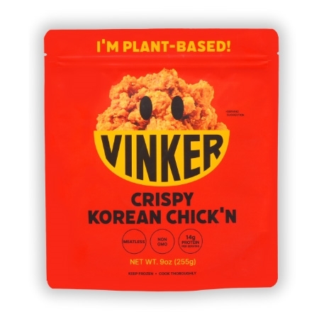 Vinker - Plant-Based Crispy Korean Chick'n 255g, 1 Each