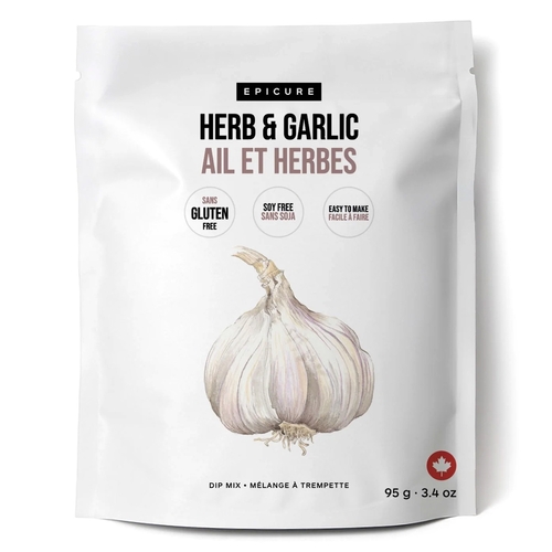 Epicure Dip Mix - Herb & Garlic 95g, 1 Each