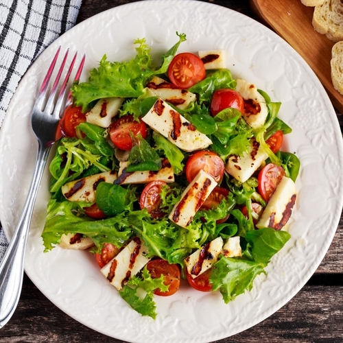 Fresh St Salad - Grilled Halloumi 400g, 1 Each