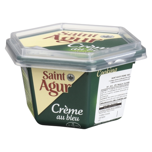 Saint Agur - Creamy Blue-Veined Cheese Spread 25% m.f. 150g, 1 Each