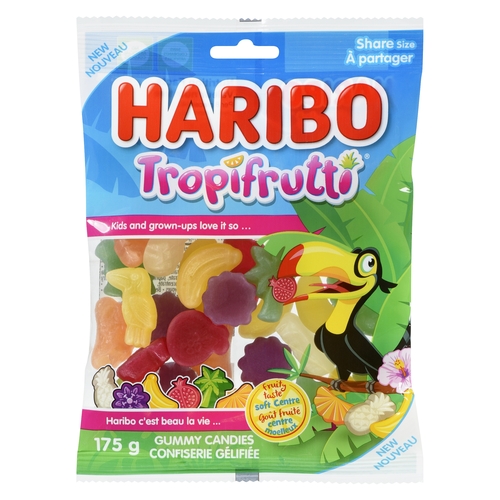 Haribo - Gummy Candies - Tropifrutti 175g, 1 Each