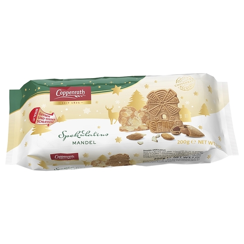Coppenrath Speculatius Almond Cookies 200g, 1 Each