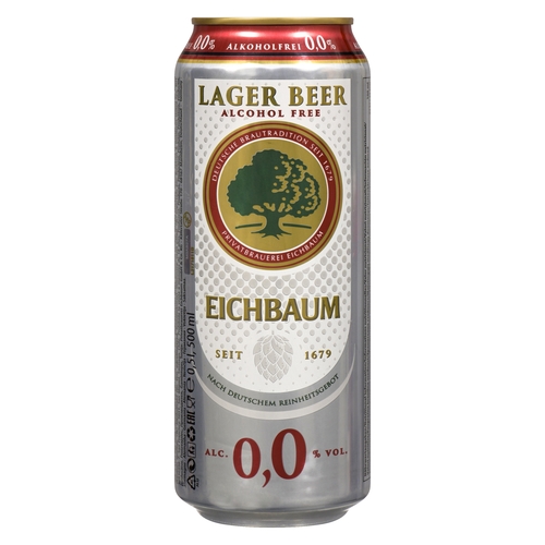 Zahringer - Non-Alcoholic Beer Alc 0.0% Vol 500ml, 1 Each
