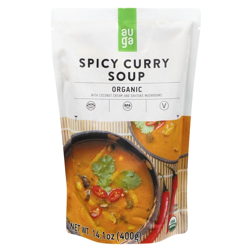 Auga - Organic Soup - Spicy Curry 381ml, 1 Each