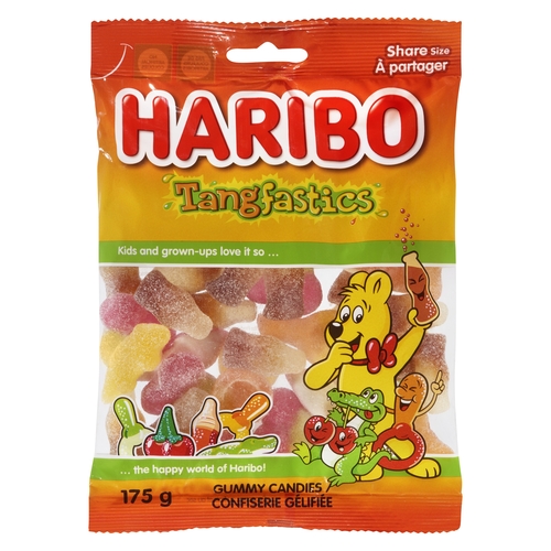 Haribo - Gummy Candies - Tangfastics 175g, 1 Each