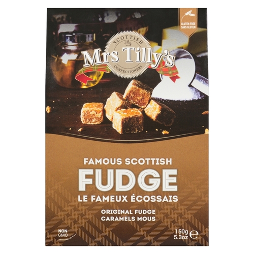 Mrs Tilly's Scottish Confectionery - Famous Scottish Fudge - Original Fudge 150g